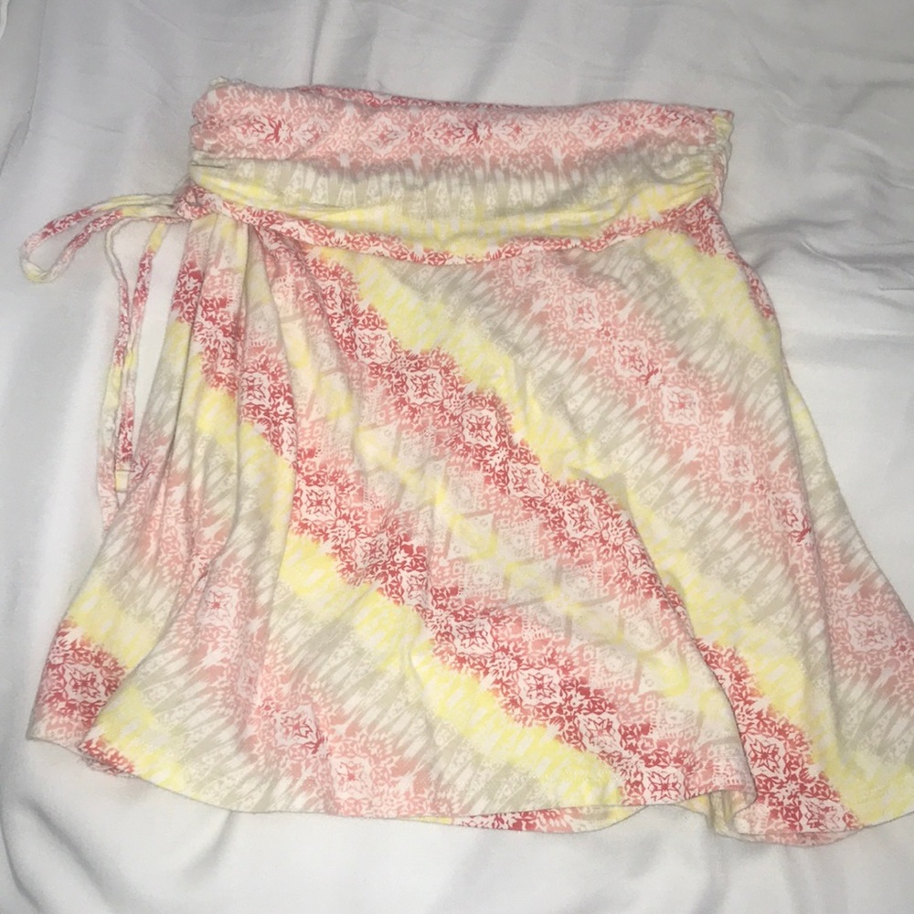 patagonia side tie skirt